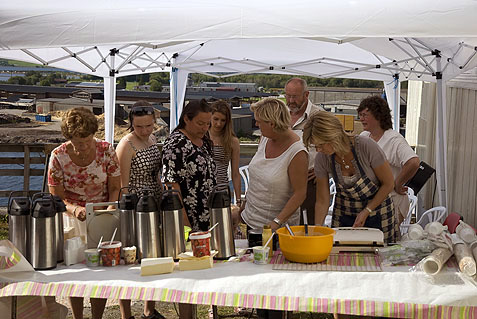 Reåpning av Surna Kaffeservering ved Bedehus 2009